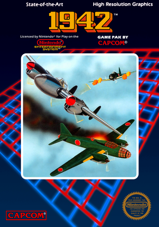 1942 (Japan, USA) box art